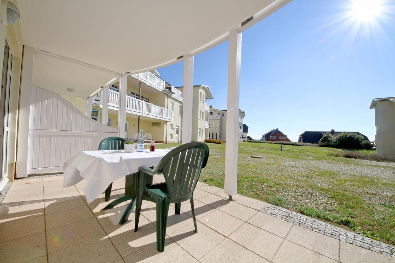 Terrasse, Gratis Nutzung Vom Ahoi Erlebnisbad Und Sauna In Sellin - Meeresblick Fewo 32 Goehren  Kültér fotó