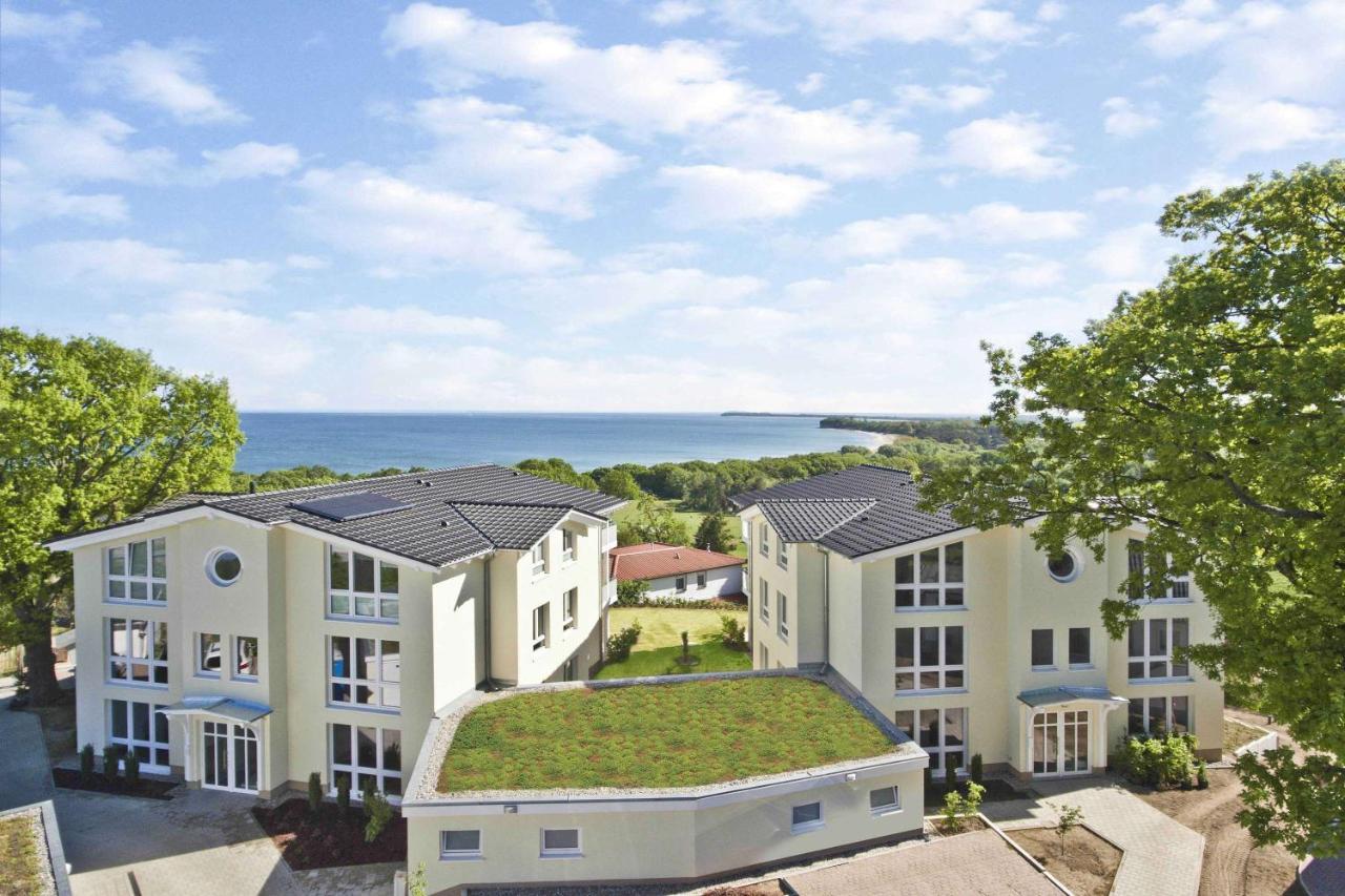 Terrasse, Gratis Nutzung Vom Ahoi Erlebnisbad Und Sauna In Sellin - Meeresblick Fewo 32 Goehren  Kültér fotó